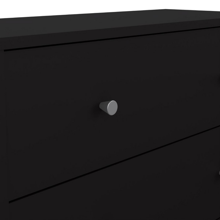 Shenley Chest of 5 Drawers in Black | Chest of Drawers | Drawers 