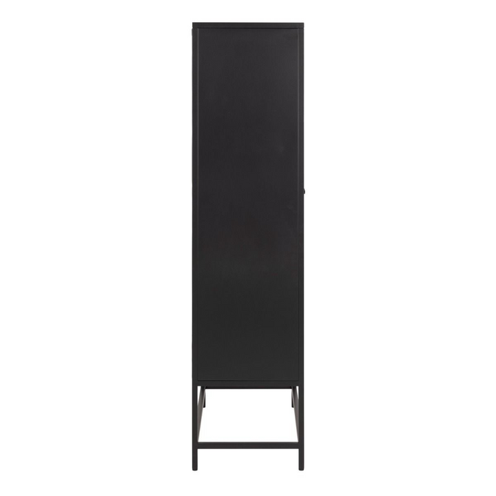 Carshalton 2 Door Cabinet in Matt Black | Dining Cabinet | Dining Cabinets