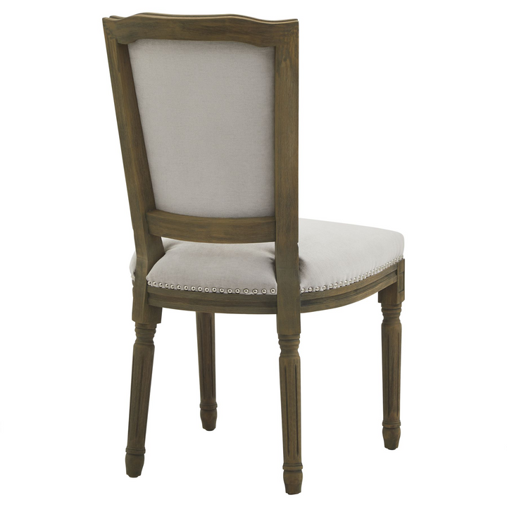 Kendal Grey Dining Chair | Dining Chair | Fabric Dining Chair | Wooden Dining Chair