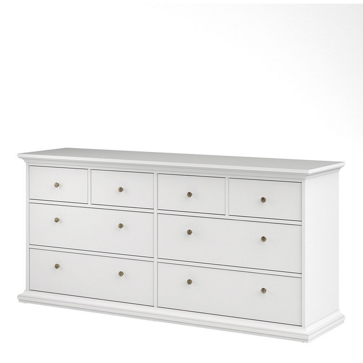 Solihull Chest of 8 Drawers in White | Chest of Drawers | Drawers 