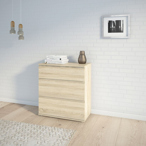 Bury Chest of 3 Drawers in Oak | Chest of Drawers | Drawers 