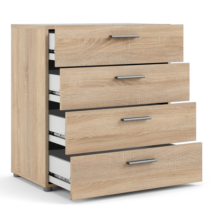 Ende Chest of 4 Drawers in Oak | Chest of Drawers | Drawers 