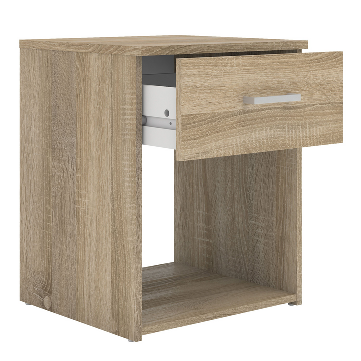 Longton Bedside 1 Drawer in Oak | Bedside Cabinet | Bedside Cabinets | Bedroom Cabinet