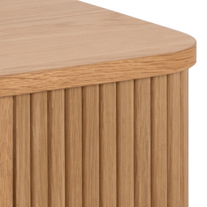 Croydon Square Bedside Table in Oak | Bedside cabinet | Bedside Cabinets | Bedroom Cabinet