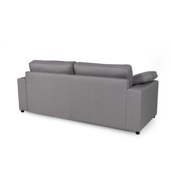 Thornaby Fabric Sofa 3S Silver | Fabric Sofa | Three Seater Sofa | Sofa