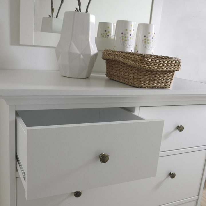 Solihull Chest of 4 Drawers in White | Chest of Drawers | Drawers 