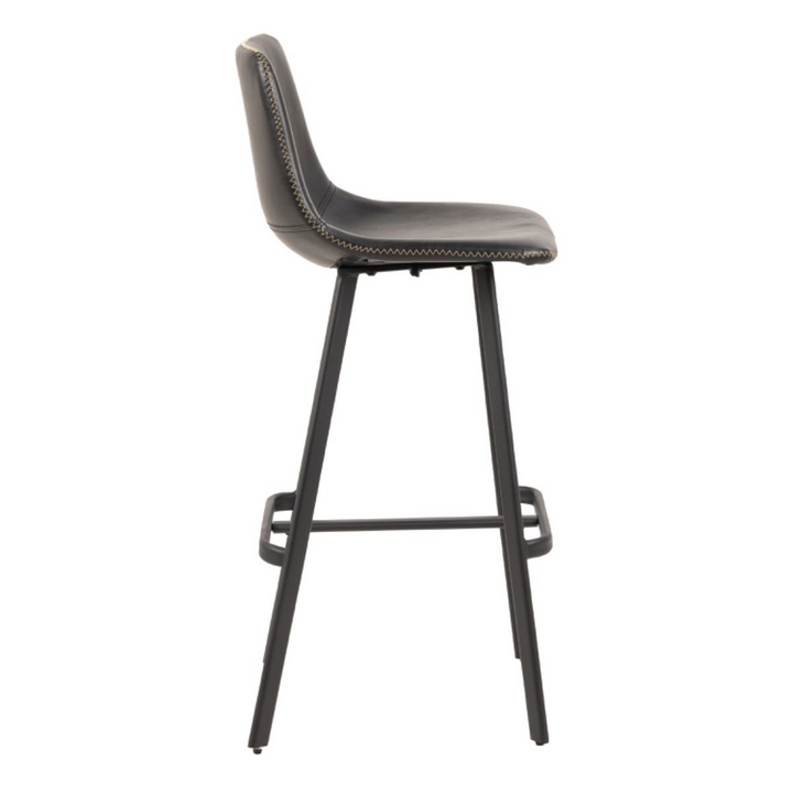 Bridlington Bar Chair in Black Set of 2 | Bar Stools | Counter Stools | Bar & Counter Stools