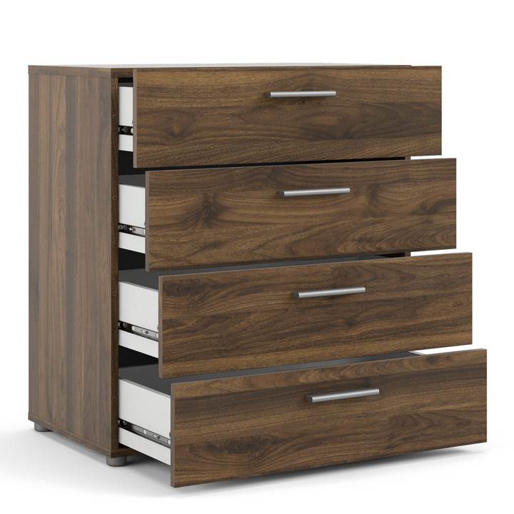 Ende Chest of 4 Drawers in Walnut | Chest of Drawers | Drawers 