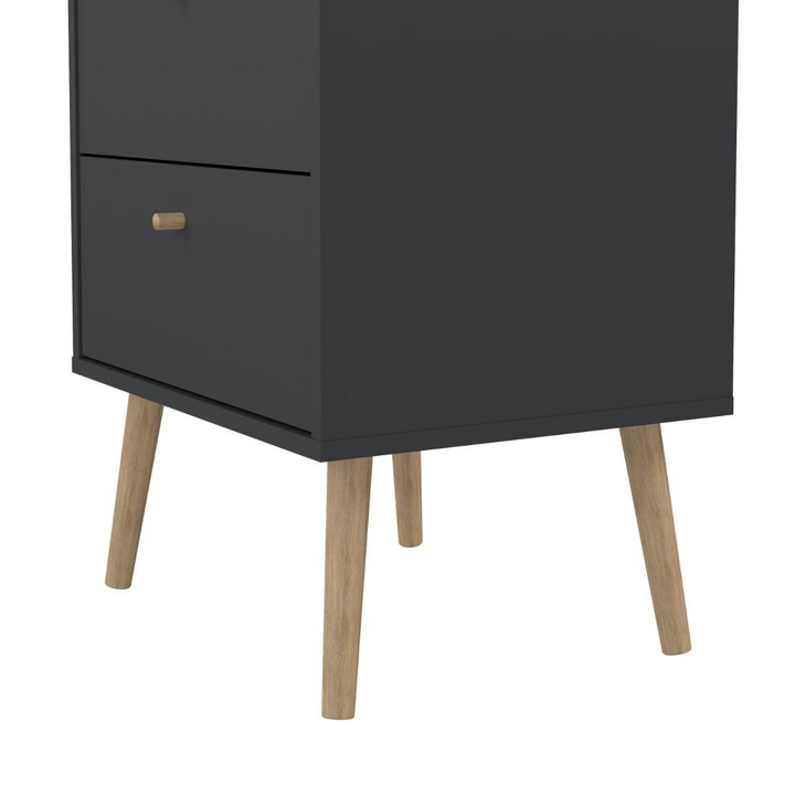 Darlaston Chest 5 Drawers Dark Grey | Chest of Drawers | Drawers 