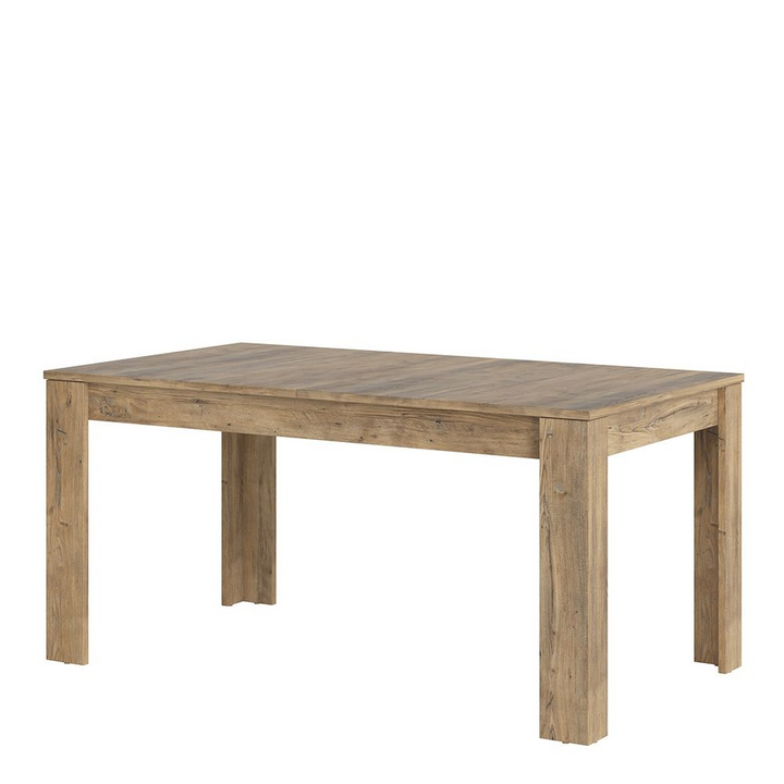 Ecclesfield Extending Dining Table 160-200cm in Chestnut and Matera Grey | Dining Table