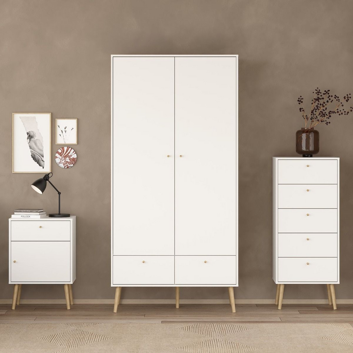 Darlaston Chest 5 Drawers White | Chest of Drawers | Drawers 