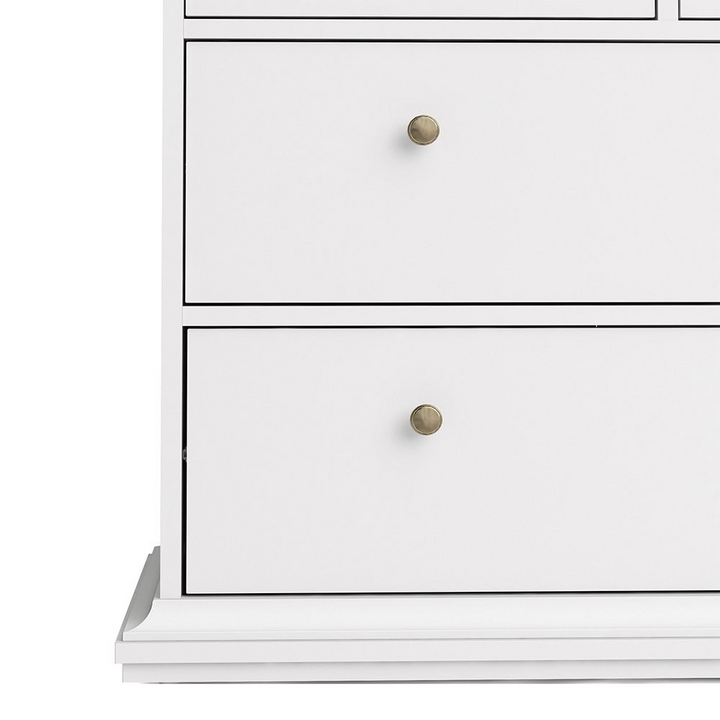 Solihull Chest of 8 Drawers in White | Chest of Drawers | Drawers 