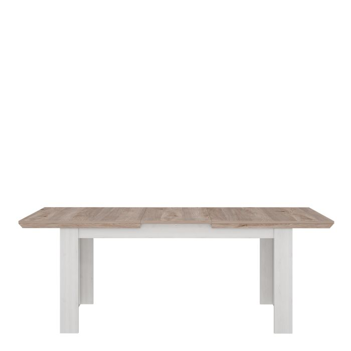 Huyton Extending Dining Table 160-207cm in Oak Nelson/Snowy Oak | Dining Table