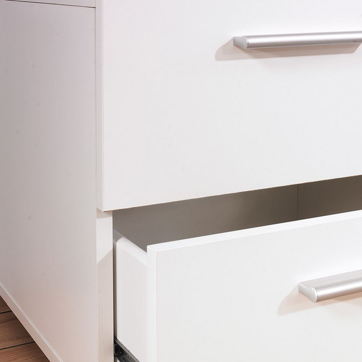 Ende Bedside 2 Drawers in White | Bedside Cabinet | Bedside Cabinets | Bedroom Cabinet