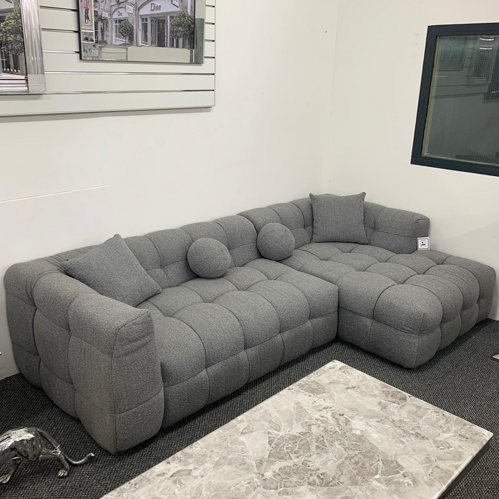 The Bubble Boucle Corner Sofa| Three Seater Sofa | 3 Seater Sofa | Corner Sofas | Sofas