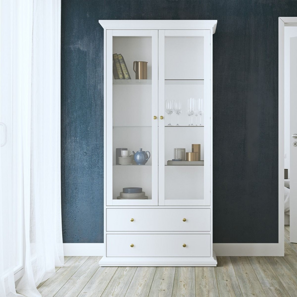 Solihull China cabinet in White | Dining Cabinet | Dining Cabinets