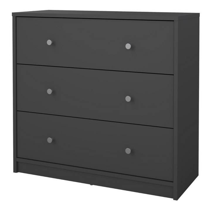 Shenley Chest of 3 Drawers in Grey | Chest of Drawers | Drawers 