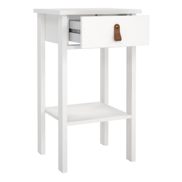 Droitwich Bedside Table with 1 Drawer in White | Bedside Cabinet | Bedside Cabinets | Bedroom Cabinet