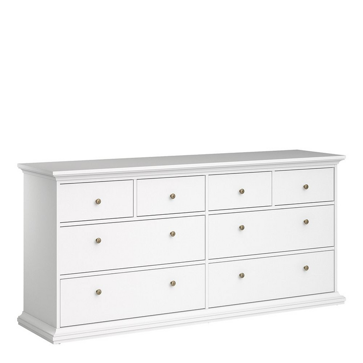 Solihull Chest of 8 Drawers in White | Chest of Drawers | Drawers 