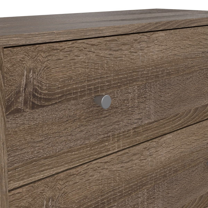 Shenley Chest of 5 Drawers in Truffle Oak | Chest of Drawers | Drawers 