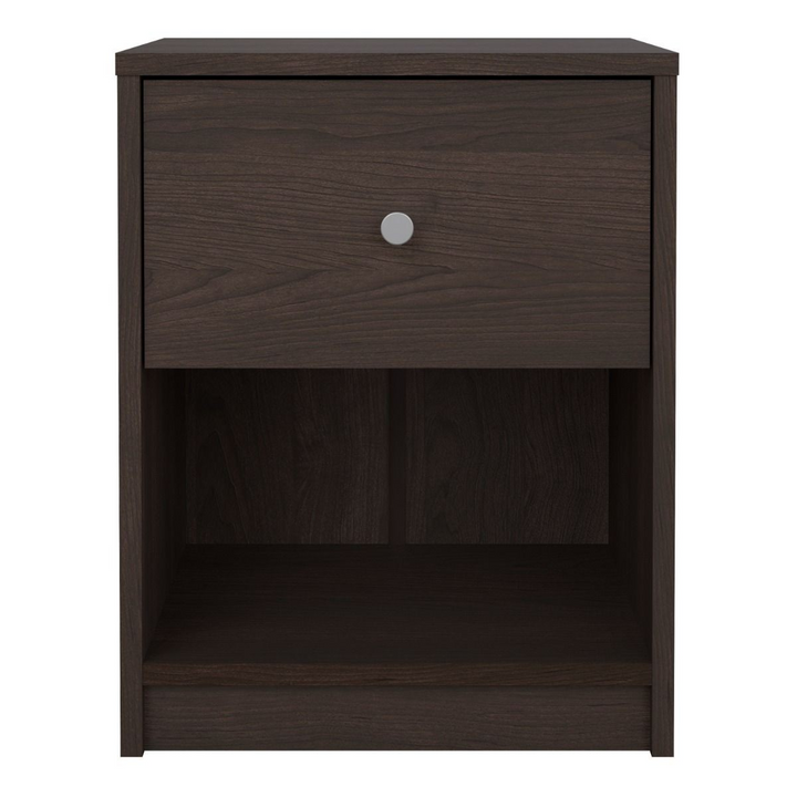 Shenley Bedside 1 Drawer in Coffee | Bedside Cabinet | Bedside Cabinets | Bedroom Cabinet