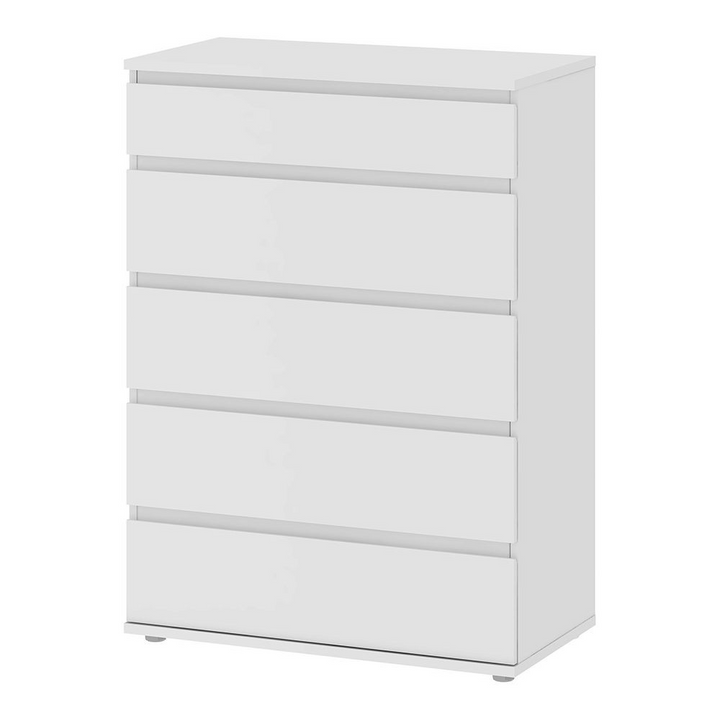 Bury Chest of 5 Drawers in White | Chest of Drawers | Drawers 