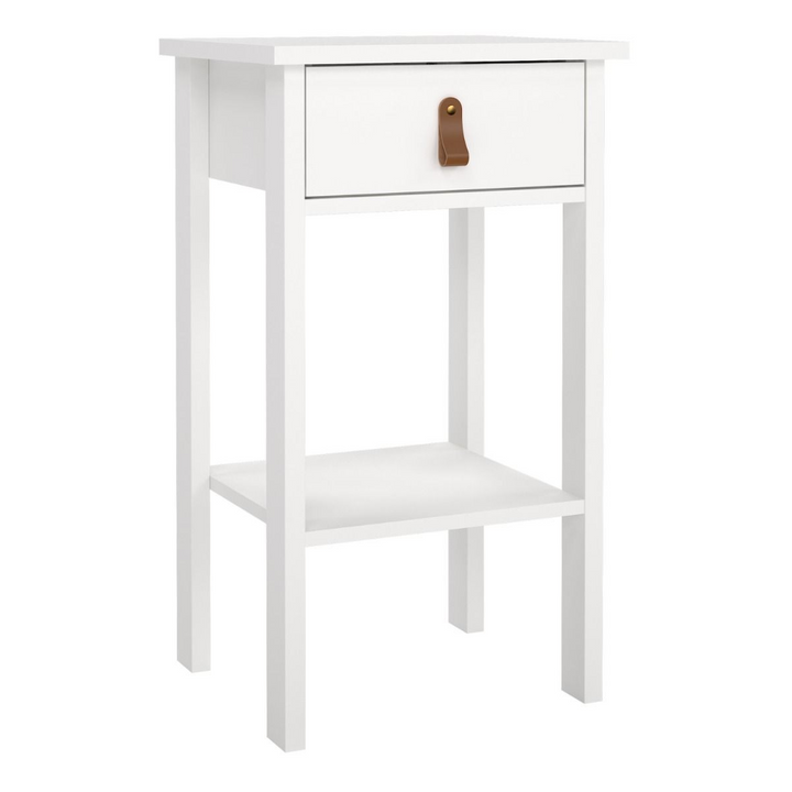 Droitwich Bedside Table with 1 Drawer in White | Bedside Cabinet | Bedside Cabinets | Bedroom Cabinet