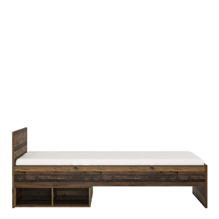 Dudley Single Bed 90cm in Walnut | Beds | Single Bed