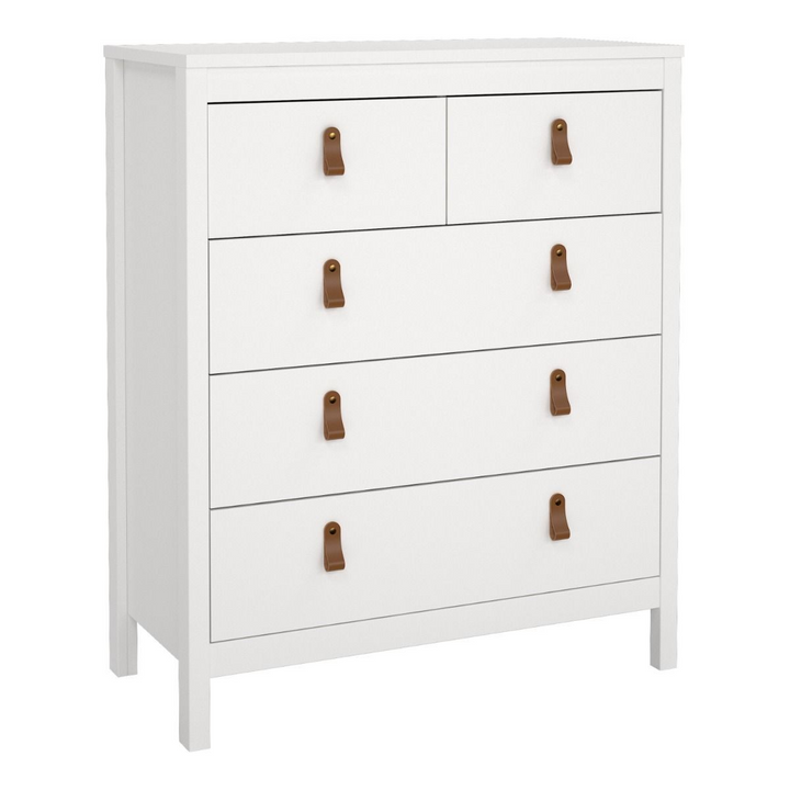 Droitwich Chest 3+2 Drawers in White | Chest of Drawers | Drawers 