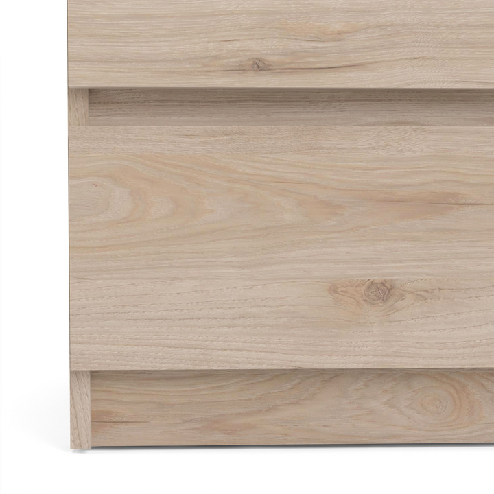 Brook Wide Chest of 6 Drawers (3+3) in Jackson Hickory Oak | Chest of Drawers | Drawers 