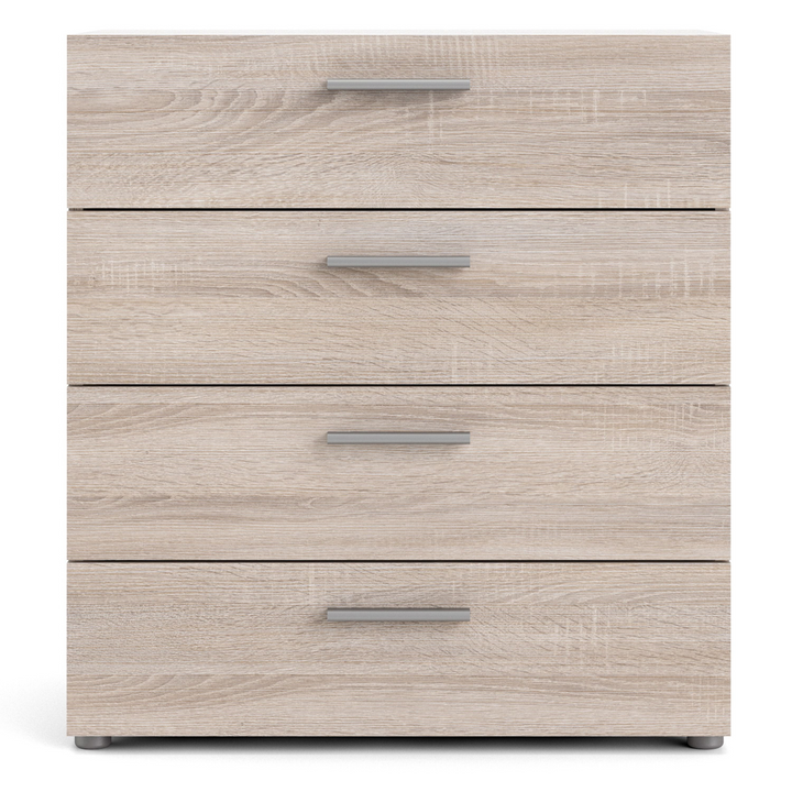 Ende Chest of 4 Drawers in Truffle Oak | Chest of Drawers | Drawers 