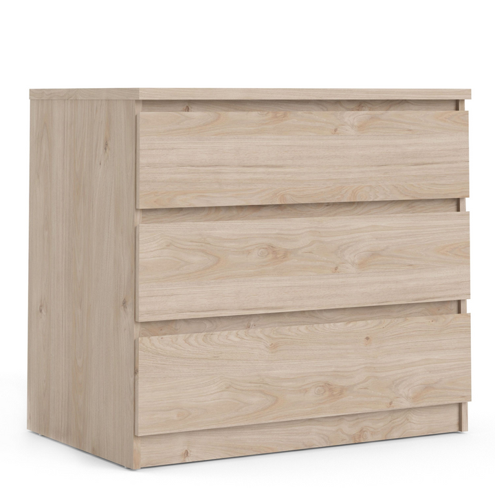 Brook Chest of 3 Drawers in Jackson Hickory Oak | Chest of Drawers | Drawers 