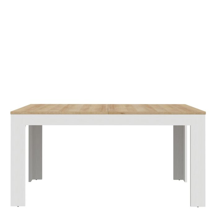 Hitchin Extending Dining Table 160-207cm in Riviera Oak/White | Dining Table