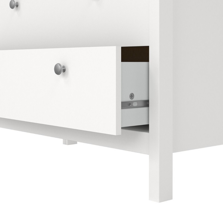 Hindley Chest 3 Drawers in White | Chest of Drawers | Drawers 