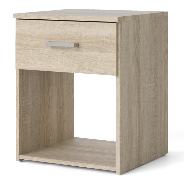 Longton Bedside 1 Drawer in Oak | Bedside Cabinet | Bedside Cabinets | Bedroom Cabinet