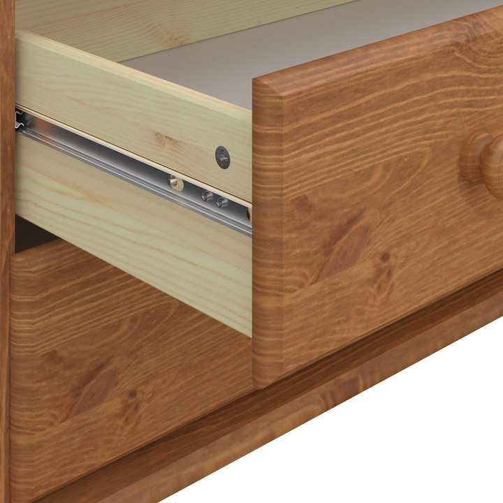 Consett 3 Drawer Bedside in Pine (Package of 2.) | Bedside Cabinet | Bedside Cabinets | Bedroom Cabinet