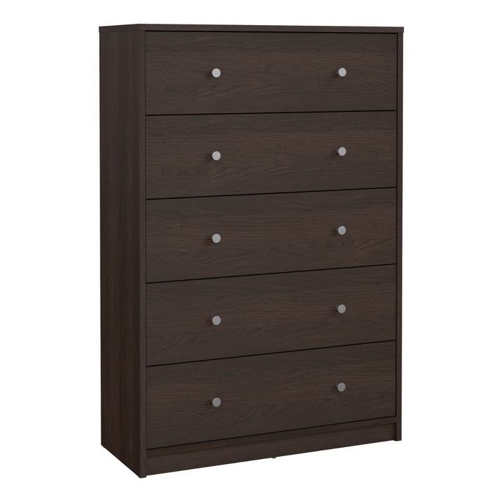 Shenley Chest of 5 Drawers in Coffee | Chest of Drawers | Drawers 