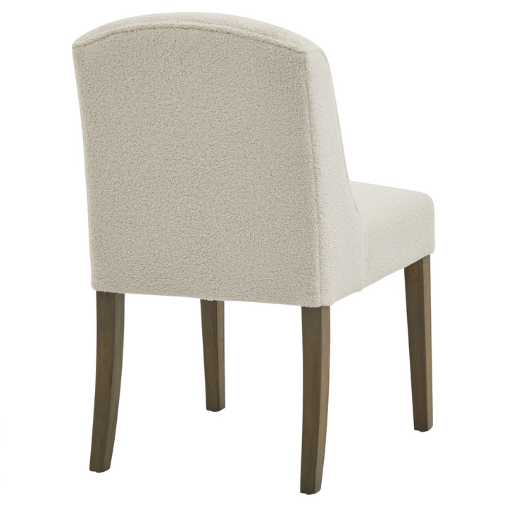 Peterhead Bouclé Dining Chair | Dining Chair | Fabric Dining Chair | Wooden Dining Chair