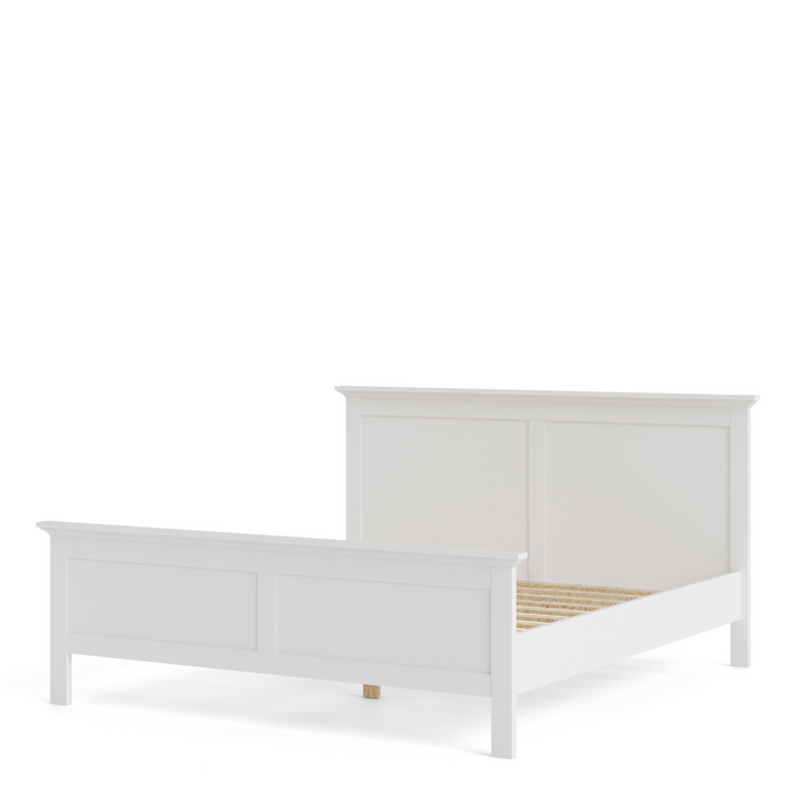 Solihull Super King Bed (180 x 200) in White | Beds | King Bed