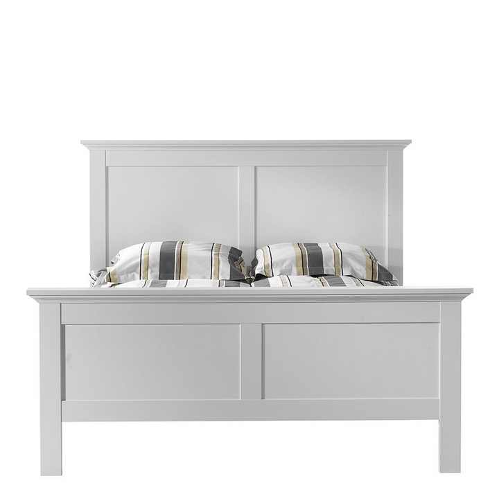 Solihull Double Bed (140 x 200) in White | Beds | Double Bed