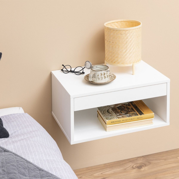 Blyth Square Bedside Table with 1 Drawer | Bedside Cabinet | Bedside Cabinets | Bedroom Cabinet