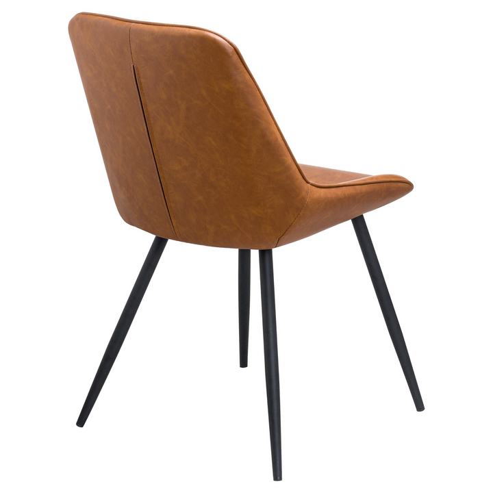 Castleford Tan Dining Chair | Dining Chair | Leather Dining Chair