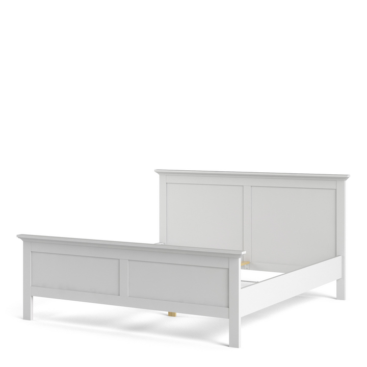 Solihull Super King Bed (180 x 200) in White | Beds | King Bed