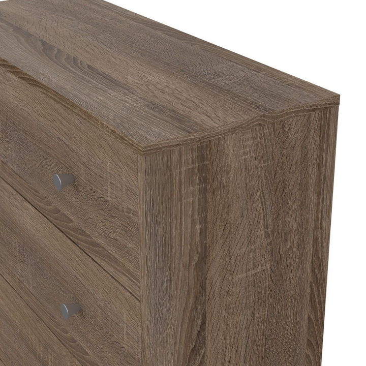 Shenley Chest of 5 Drawers in Truffle Oak | Chest of Drawers | Drawers 