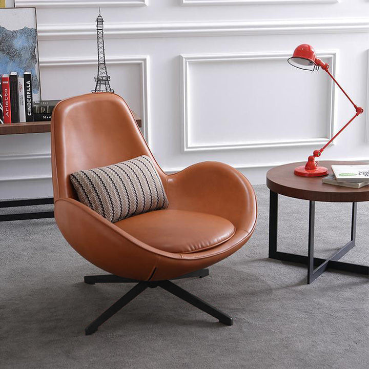 Saint Albans Armchair, Brown Leather | Armchair | Arm Chair | Leather Armchair