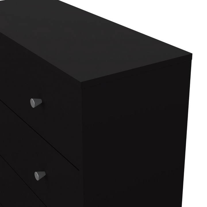 Shenley Chest of 5 Drawers in Black | Chest of Drawers | Drawers 