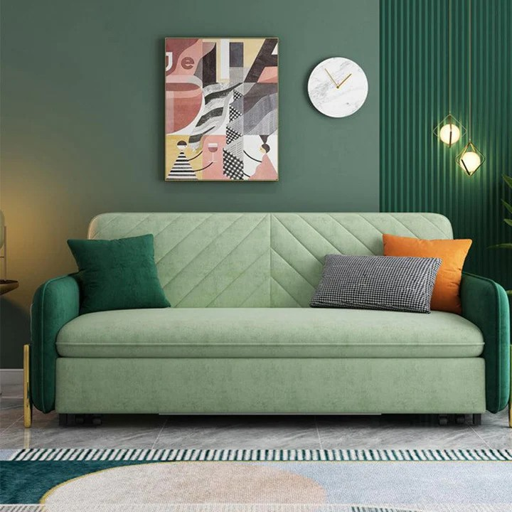 Southall Two Seater Sofa Bed, Green | Sofa Bed | 2 Seater Sofa | Sofa | Two Seater Sofa Bed