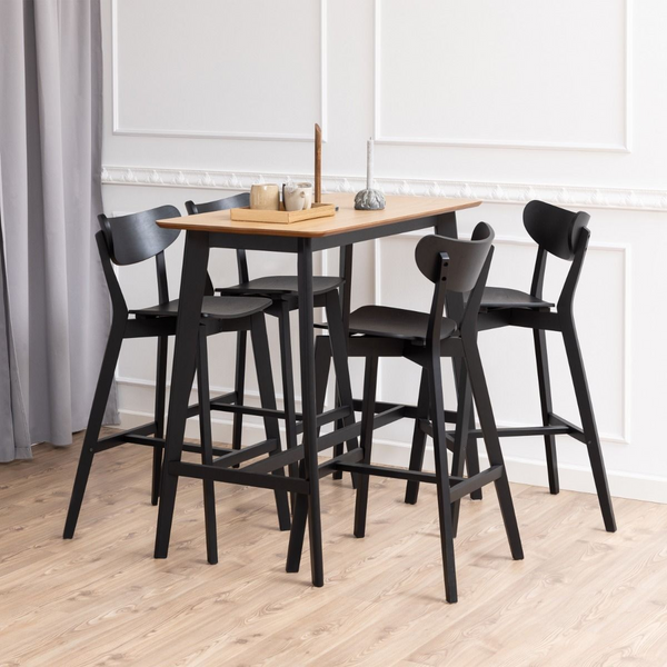 Bridgford Bar Stool in Oak Set of 2 | Bar Stools | Counter Stools | Bar & Counter Stools