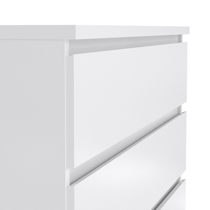 Brook Chest of 5 Drawers in White High Gloss | Chest of Drawers | Drawers 