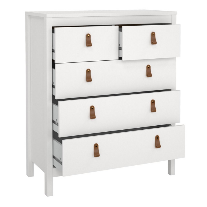 Droitwich Chest 3+2 Drawers in White | Chest of Drawers | Drawers 